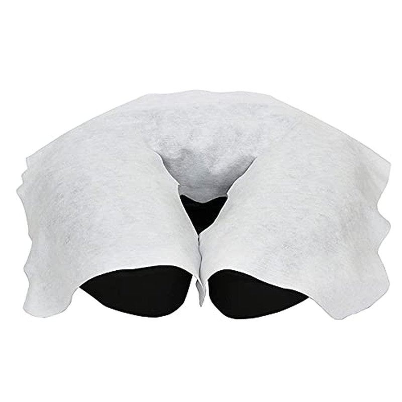 BodyMed Disposable Face Cradle Covers - Medical-Grade, Ultra Soft Massage Table Covers | 100 Sheets in 2 Packs