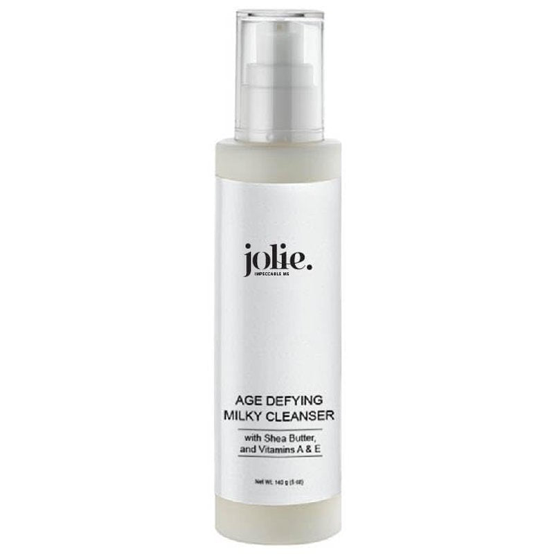 Jolie Age-Defying Milky Cleanser - Nourishing Shea Butter & Vitamins A & E | 5 oz for Dry Skin