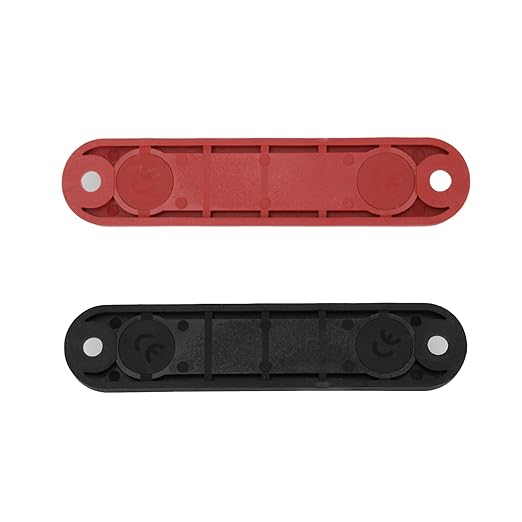 ZJTBLL 150A 12V Power Distribution Block with 5 x 1/4" (M6) Studs Max 150A 48V DC 300V AC for Automotive Car Marine Truck Boat