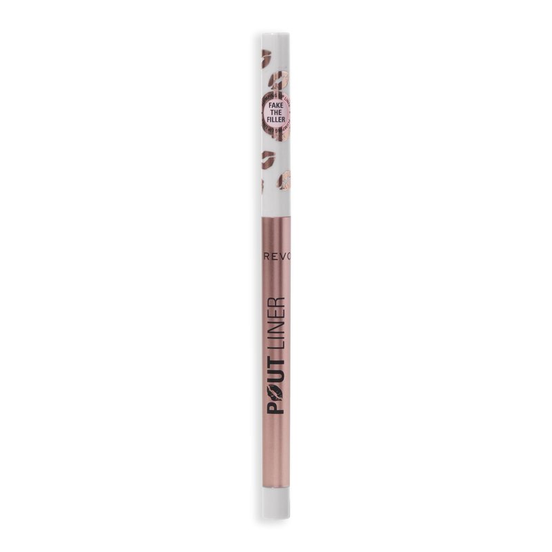 Revolution Beauty London, Pout Bomb Plumping Lip Liner, Long-Lasting Lip Shaper with Hyaluronic Acid & Vitamin E, Vegan & Cruelty-Free, Clear