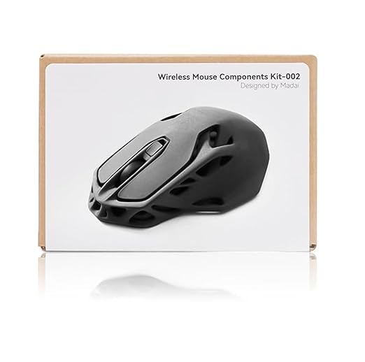 Wefuit for Bambu Lab Original Makerworld MH002 3D Printed Wireless Mouse Model Components DIY Creative Models-Compatible with Bambulab P1P/P1S,A1/A1 Mini,X1/X1C/X1E
