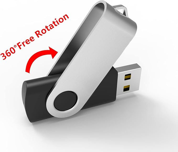 EAZOR 128GB 64 GB 4GB Flash Drive USB Flash Drive Thumb Drive 5 Pack 2 Pack 20 Pack USB Memory Stick USB Drives for Data Storage (64GB2.0 * 2Packs)