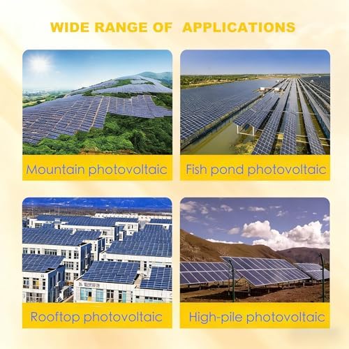 Professional Solar Panel Cleaning Brush Kit - Essential Photovoltaic Roof Cleaning Tools for Home & Commercial Use - Efficient, Durable & Easy to Use