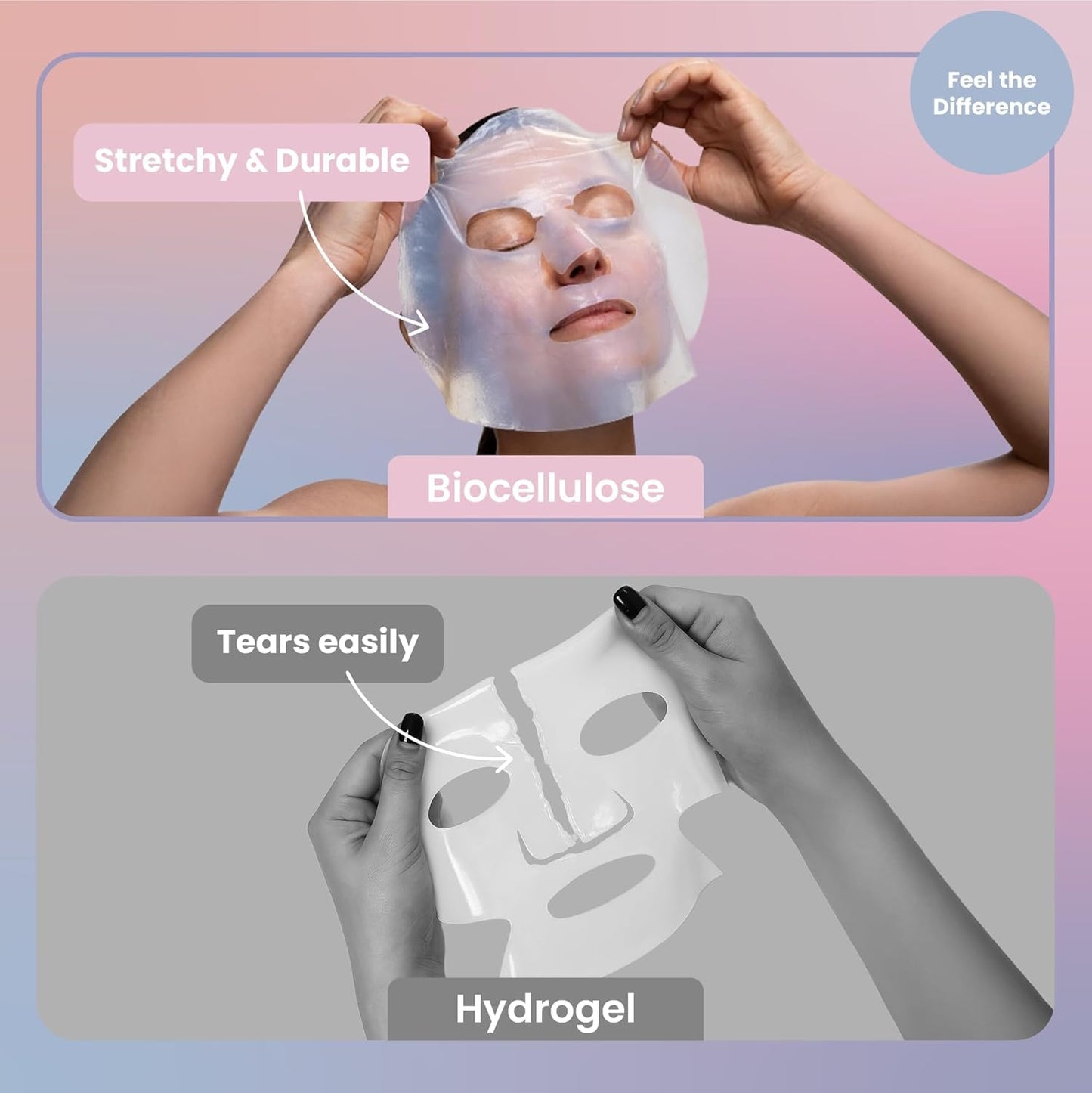 Body Restore Natural Collagen Face Mask – Fathers Day Gift for Dad, Hydrating Skin Care, Birthday Gifts for Women and Men, Self Care Spa Gifts – Variety 12 Pack