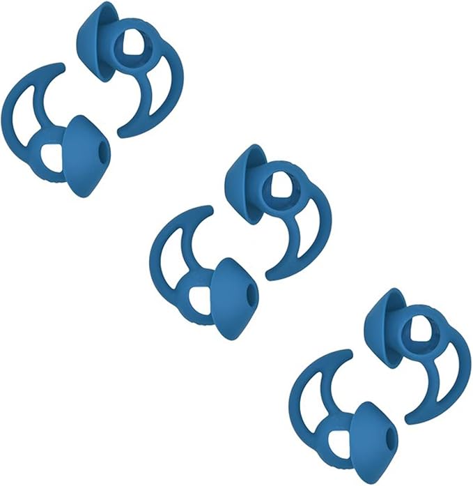 WKYMY Earbud Replacement Tips Earbud Covers Silicone Tips Compatible with Bose Quietcomfort and Sport Headphone Eartips Ear Bud Tips Large 3 Pairs