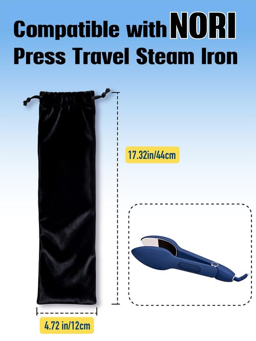 DDOTLUNA Portable Steamer Bag for NORI Press Iron Steamer and Garment Steamers a Travel Case Organizer with Hanging Strap and Compact Carry Bag for Travel Storage(Only Bag)