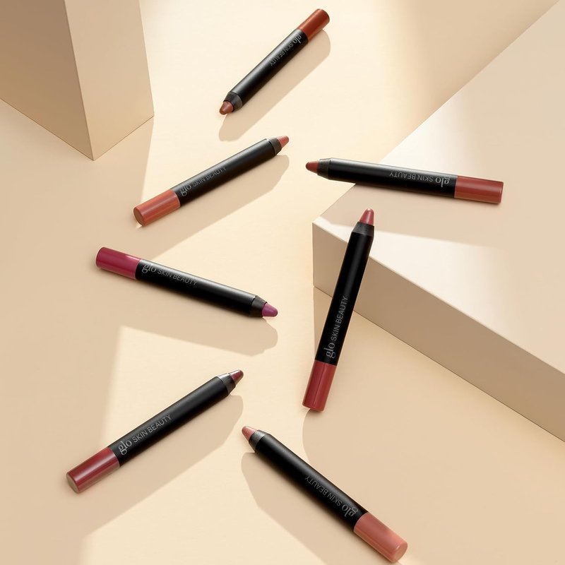 Glo Skin Beauty Lip Crayon - High Shine Lip Color with Intense Saturation | Heirloom Shade