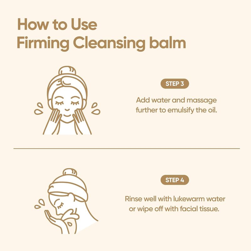 BANILA CO Clean It Zero Firming Cleansing Balm - Korean Makeup Remover | Vegan Formula with Moringa & Panthenol (100ml)