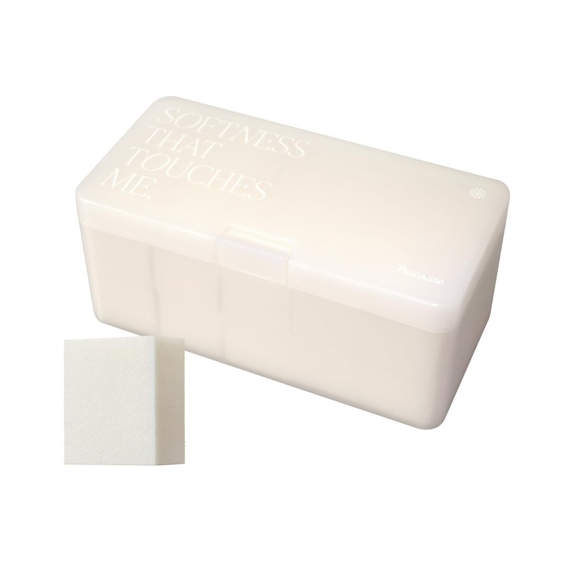 Piccasso Makeup Sponges for Foundation 20P â Latex Square Sponges for Face Makeup, Long-Lasting Sponges with Coating Surface, Ideal for High-Adherence & Hygienic Daily Use