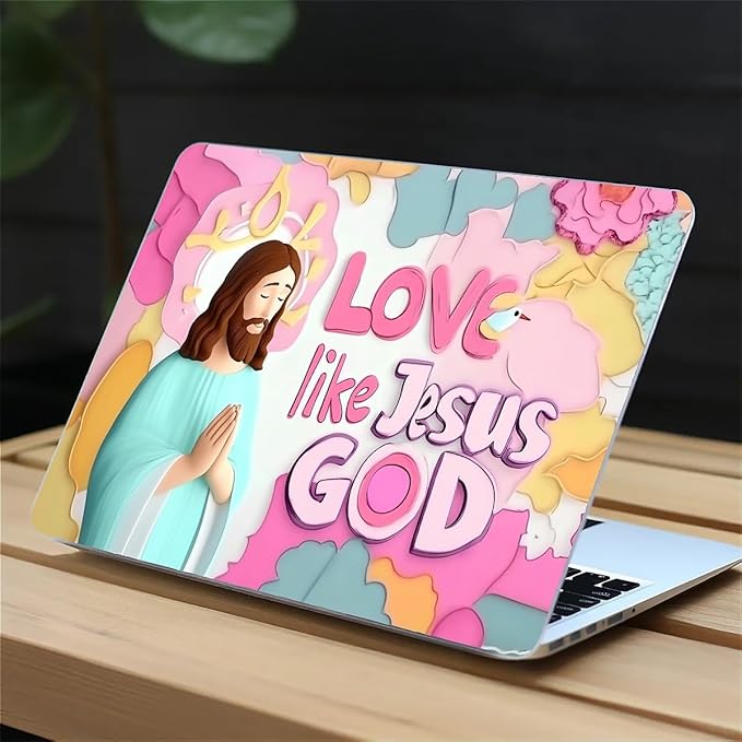 COTAIL Compatible with MacBook Air 13.3 13.6 Inch Case 2022 2021 2020 2019 Plastic Hard Shell Case Cover,13.6 Air (A2681) M2 2022, Jesus