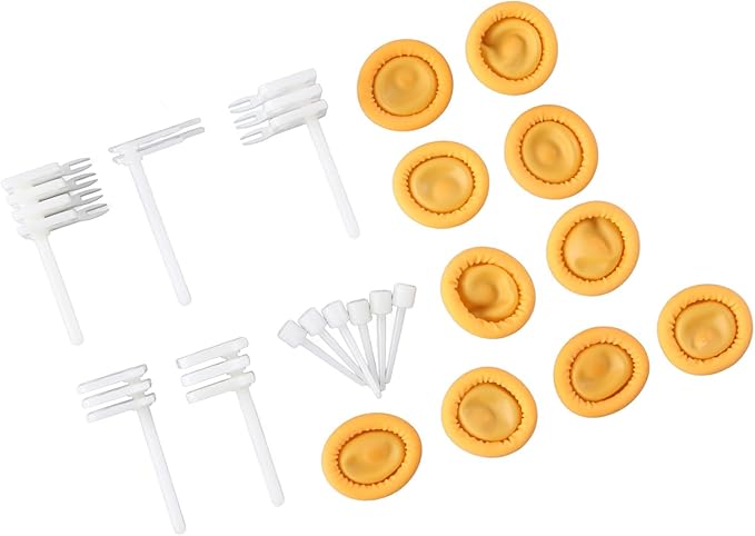 Aqur2020 21 Pcs Hard Drive Head Replacement Comb Set, HDD Data Recovery Tool Kit with ABS Magnetic Head Repair Combs for Secure Fixation 104 123 203 302 403