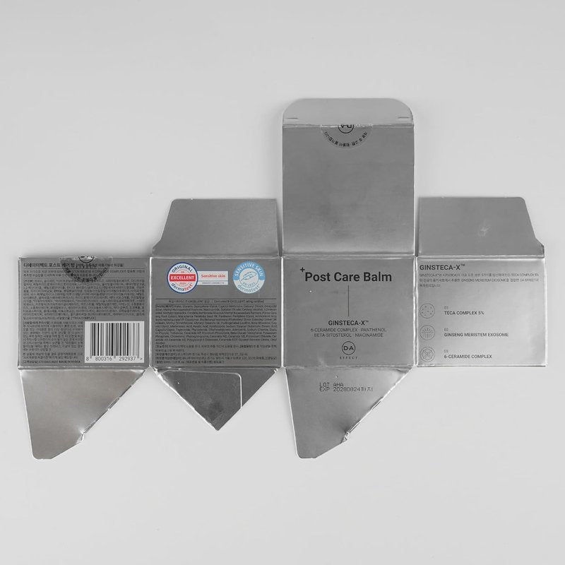 DA EFFECT Post Care Balm - Hydrating Face Moisturizer with TECA & Ginseng Exosome | Soothes Redness & Dryness, 30ml