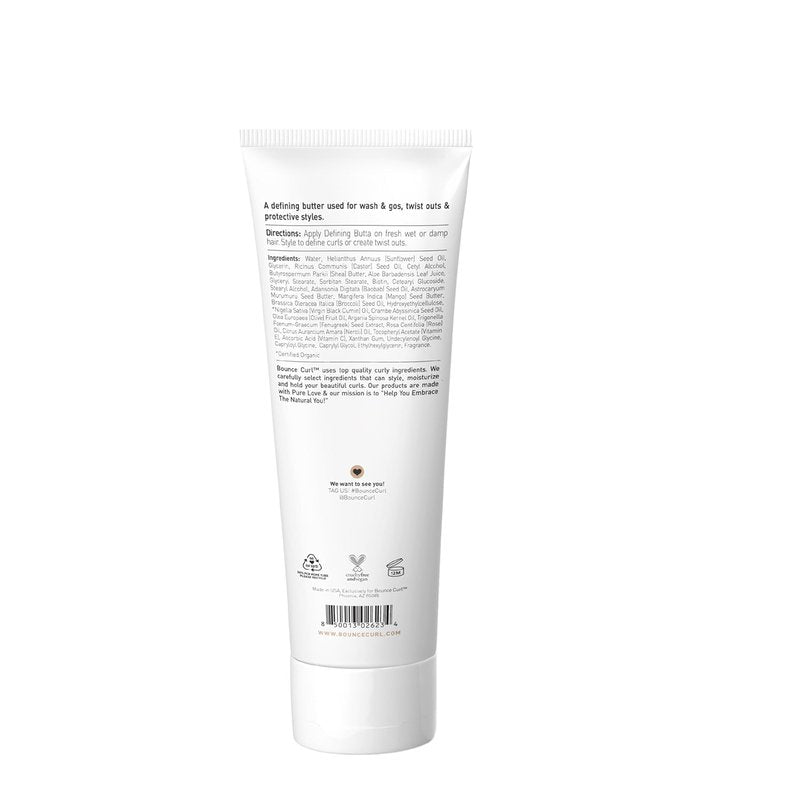 Bounce Curl Defining Butta - Moisturizing Butter Cream with Murumuru Butter & Baobab Oil | 8 fl oz