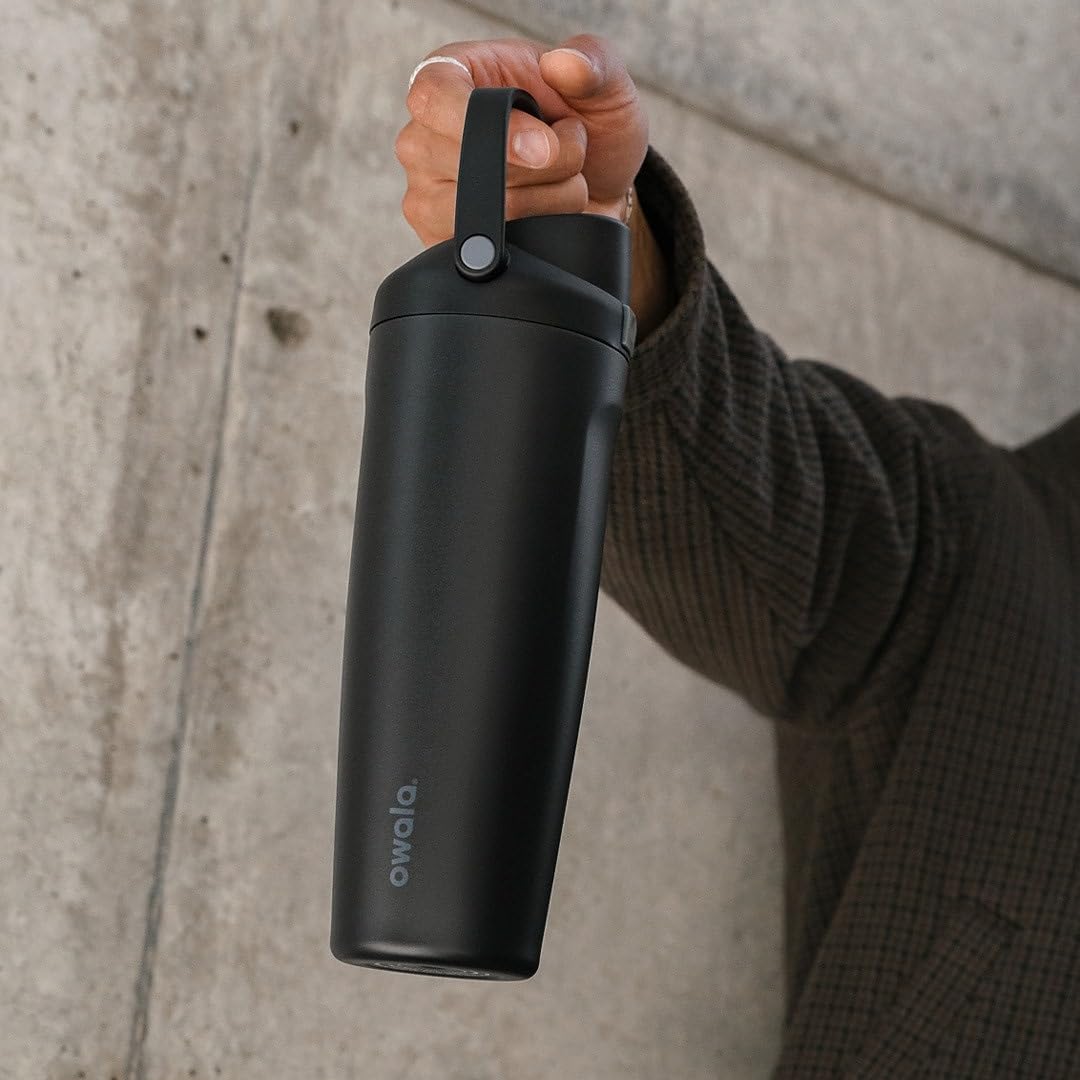 Owala FreeSip Sway Insulated Stainless Steel Water Bottle - 30oz with Two-Way Spout & Built-In Straw | Travel, Sports & School Ready