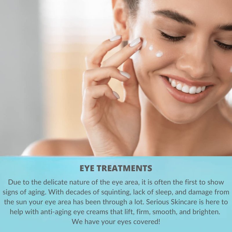 Serious Skincare Retinol A Eye XR Under Eye Cream - Reduce Fine Lines & Dark Circles | 0.5 oz Anti-Aging Treatment
