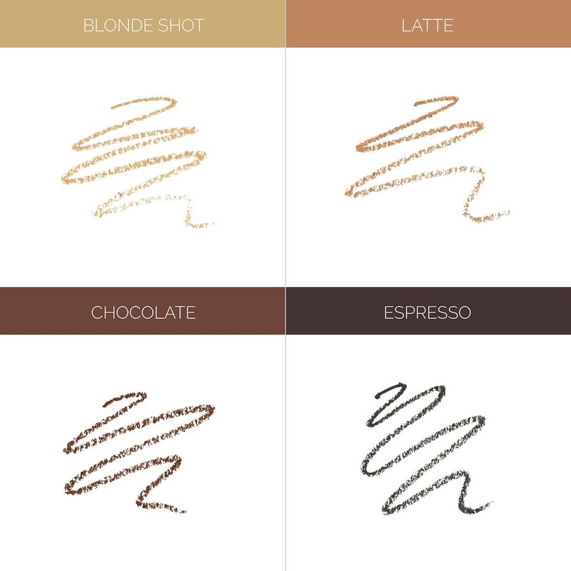 OFIR Brow Trace Precision Browliner | Waterproof, Ultra-Fine Tip Brown Eyebrow Pencil | Smudge-Proof, Cruelty Free, Matte Finish | Long-Wear Brow Tool with Spoolie | Chocolate - Dark Brown, 0.003 OZ