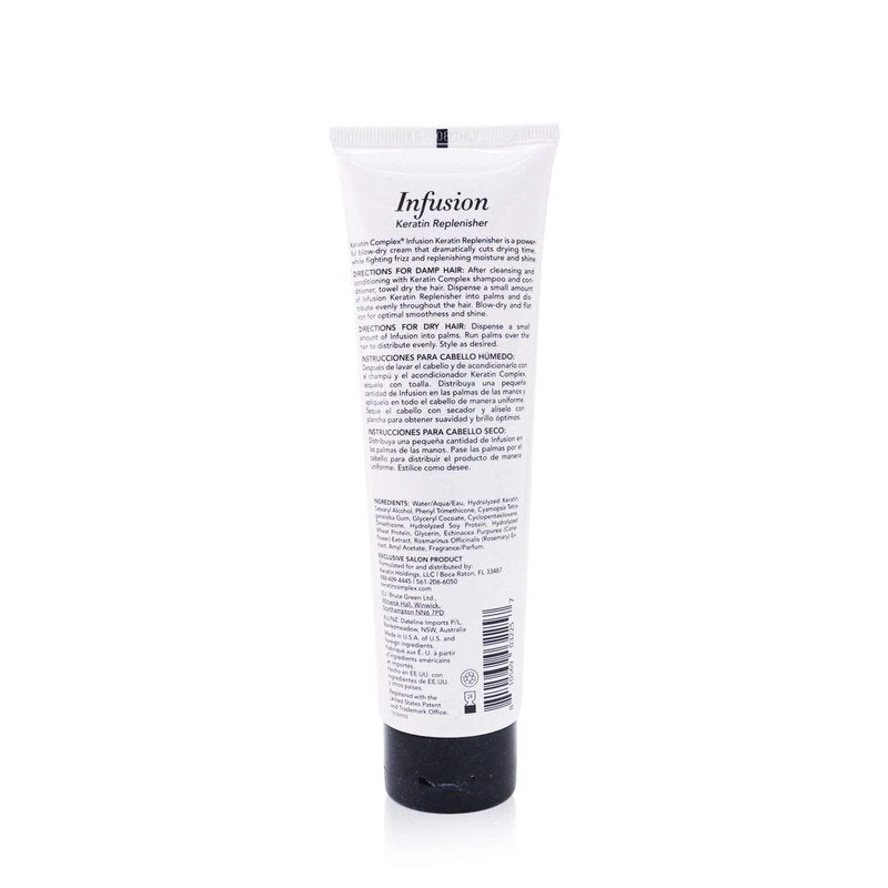 Keratin Complex Infusion Keratin Replenisher Blow Dry Cream -4 Fl Oz (Pack of 1)