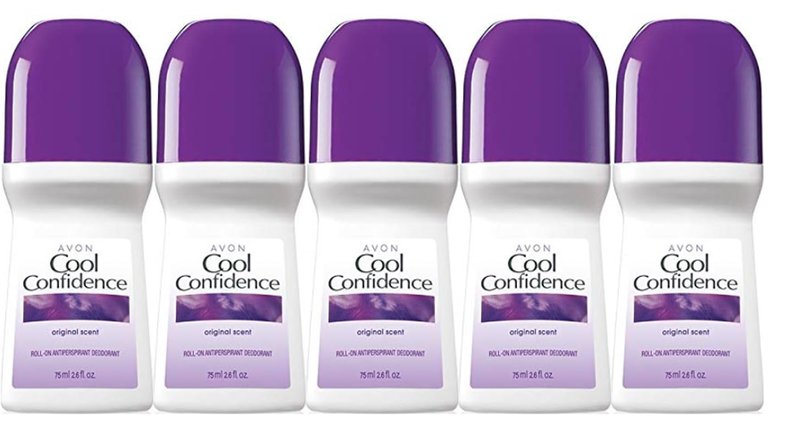 cool confidence anti perspirant roll on 5 pack