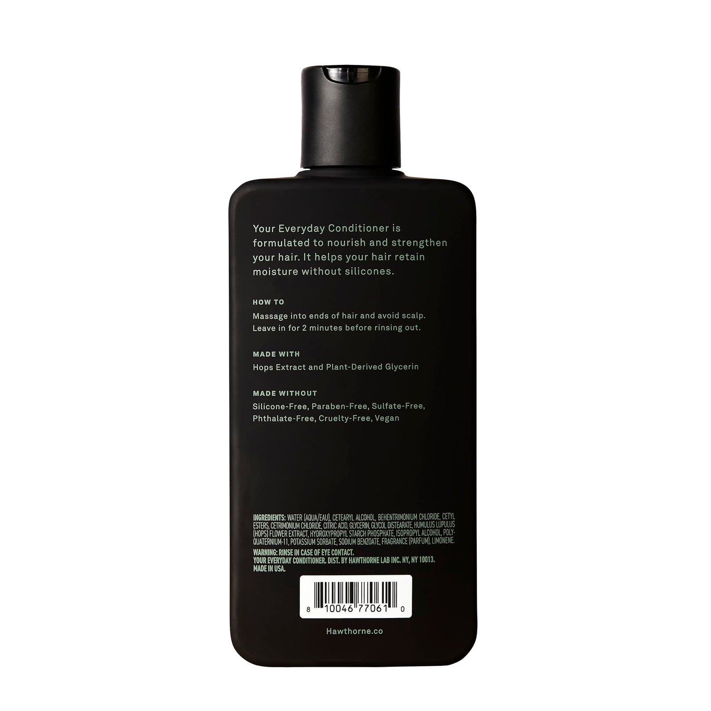 Hawthorne Everyday Conditioner For Men. Mens Conditioner For Stronger, Smoother, Healthier Hair with Plant-Derived Glycerin. Mint and Eucalyptus Scent. Natural, Sulfate Free, Paraben Free. 2-Pack.