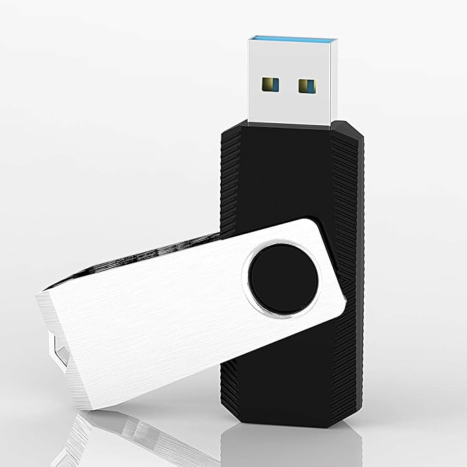 TOPESEL 16GB USB3.0 Flash Drive 5 Pack Bulk, Thumb Drive USB Stick for Data Storage Backup, Jump Drive Pen Drive Zip Drive Memory Stick with Indicator, USB Storage Flash Drive Swivel Design
