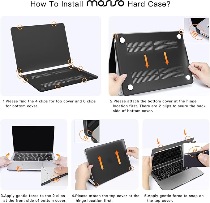 MOSISO Compatible with MacBook Air 13 inch Case M5 2026 M4 2025 M3 M2 2024-2022 A3449 A3240 A3113 A2681,Hard Shell&Sleeve Bag&Keyboard Skin&Webcam Cover&ScreenFilm for MacBook Air 13.6, Chalk Pink