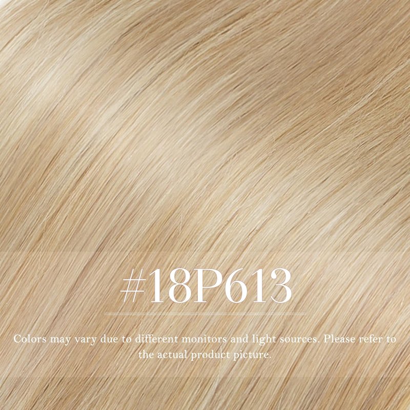 TESSHAIR Micro Loop Hair Extensions, 100% Remy Human Hair, Microlink Extensions, No Tangle & Smooth, 50 Strands 50g, 14 Inch #Bleach Blonde