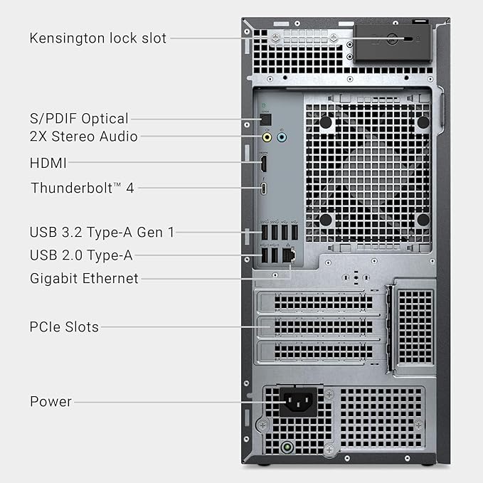 Dell Tower Plus EBT2250 Desktop Computer - Series 2 Intel Core Ultra 9 285 24-Core Processor up to 5.6 GHz, 64GB DDR5 RAM, 8TB SSD, Intel UHD Graphics, Windows 11 Pro, Graphite - EBT 2250