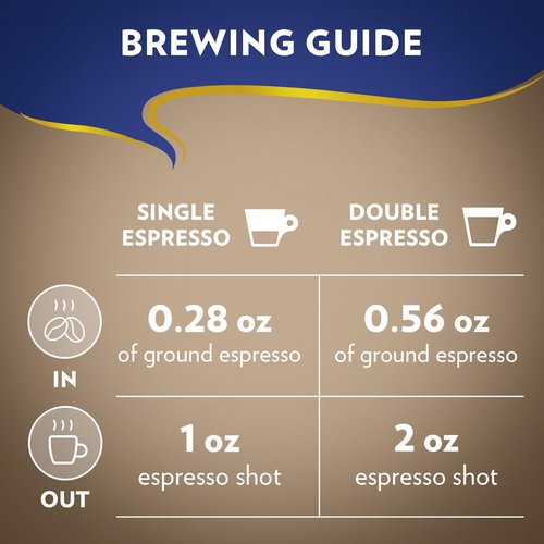 Lavazza Super Crema Whole Bean Coffee Blend, Medium Espresso Roast, 4.4 .lbs, 2 Pack