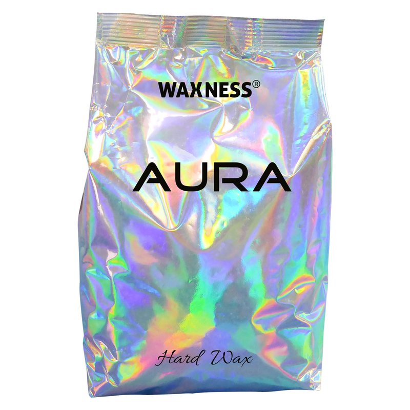 Waxness Aura Hard Wax Beads 2.2 lb (1 kg) â Rosin-Free Synthetic Stripless Wax with Demi-Creamy Texture for All Skin and Hair Types, Professional Use â Made in Italy