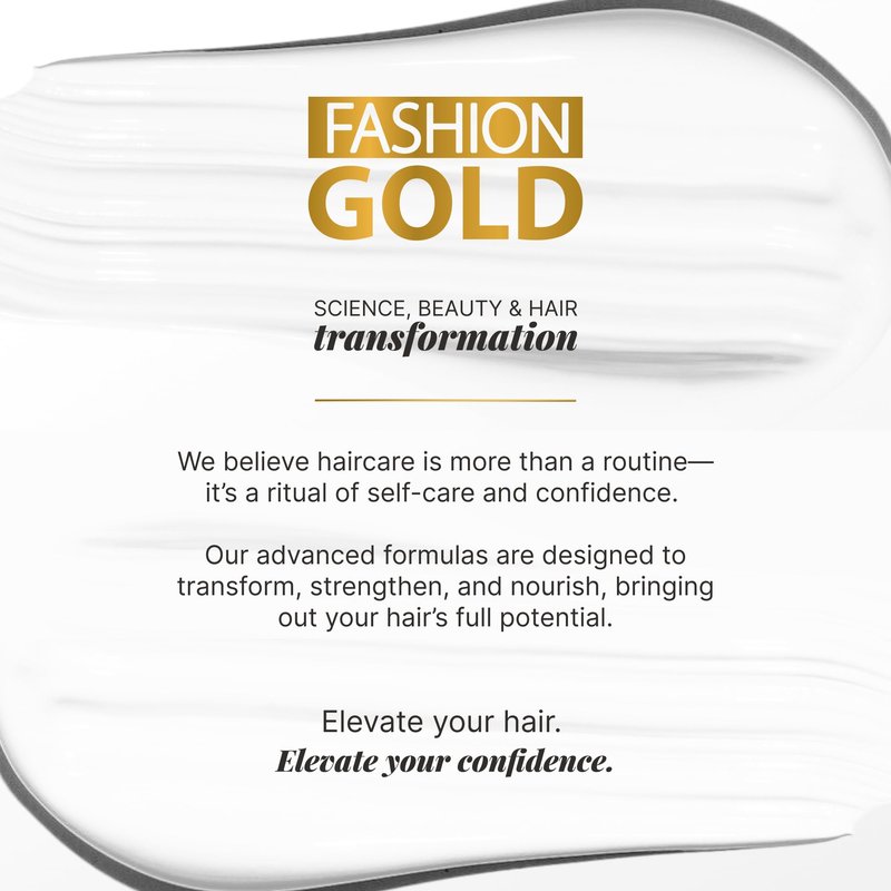 FASHION GOLD, Keratin Hair Treatment, 6 USES per Bottle, Keratina para Alisar el Pelo, Alisado Brasileño Keratina Permanente, Alisados Organicos SIN FORMOL, Nanoplastia, 300 grs