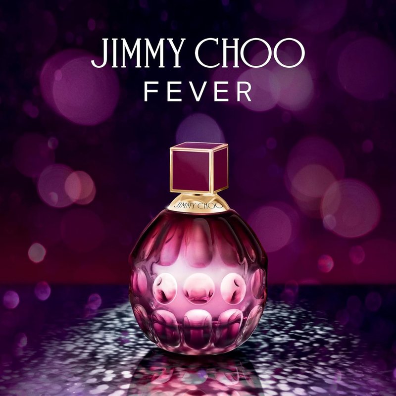 Jimmy Choo Fever Eau de Parfum | Floral Gourmand Women's Fragrance with Black Plum Nectar & Tonka Bean