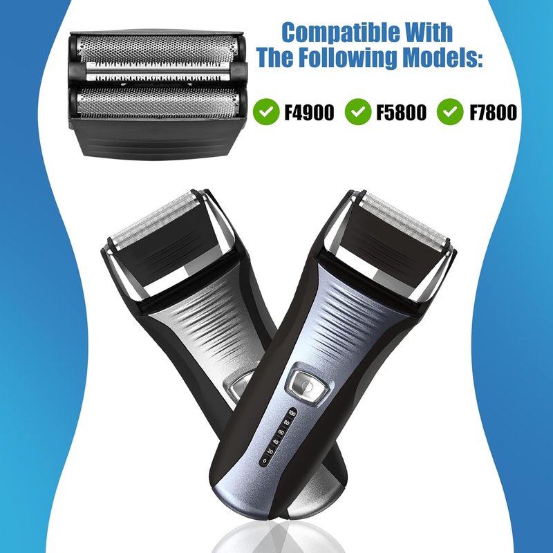Remington Shaver Replacement Foil - Compatible with TITANIUM-X Flex & Pivot | Fits F4900, F5800, F7800 (1 Pack)