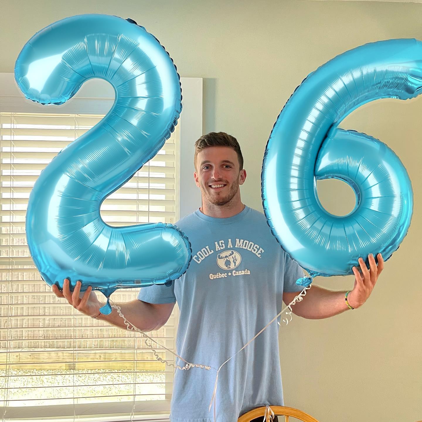 Pearlescent Blue Number Balloon - 40 Inch 0 Balloon for Birthday Decorations | Perfect for Any Celebration