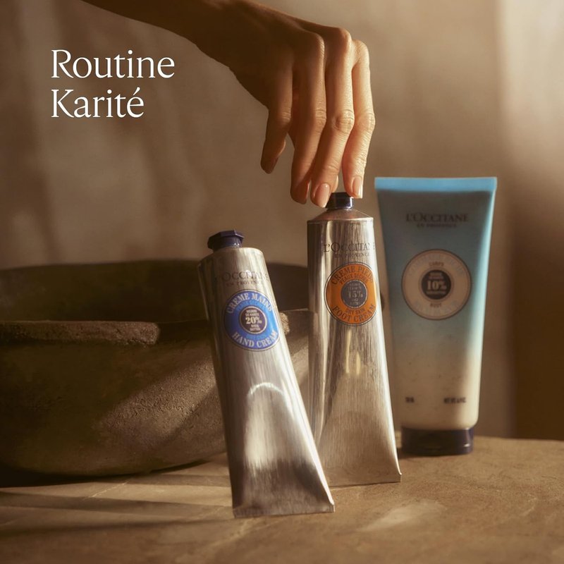 L'OCCITANE Shea Butter Hand Balm - Nourishing & Repairing Formula | Fast-Absorbing Moisturizer for Dry Skin