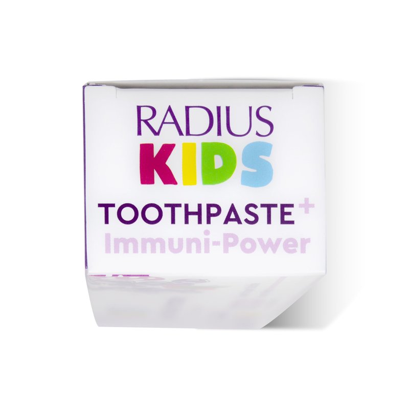 Radius Kids Super Duper Immunity Power Toothpaste 2.5 Oz - Super Duper Bubble Berry Mint - Pack of 3