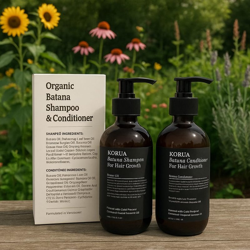 Batana Oil Shampoo and Conditioner for Hair Growth and Healthy Hair