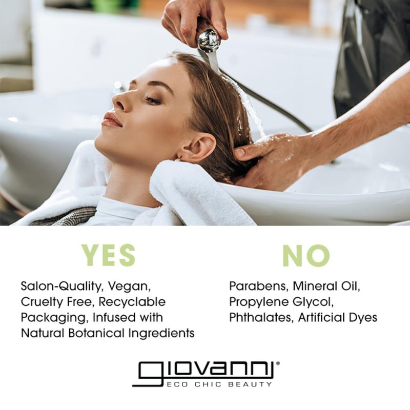 GIOVANNI Smooth as Silk Conditioner - Moisturizing Hair Treatment for Damaged Hair | 24 Fl Oz, Sulfate-Free
