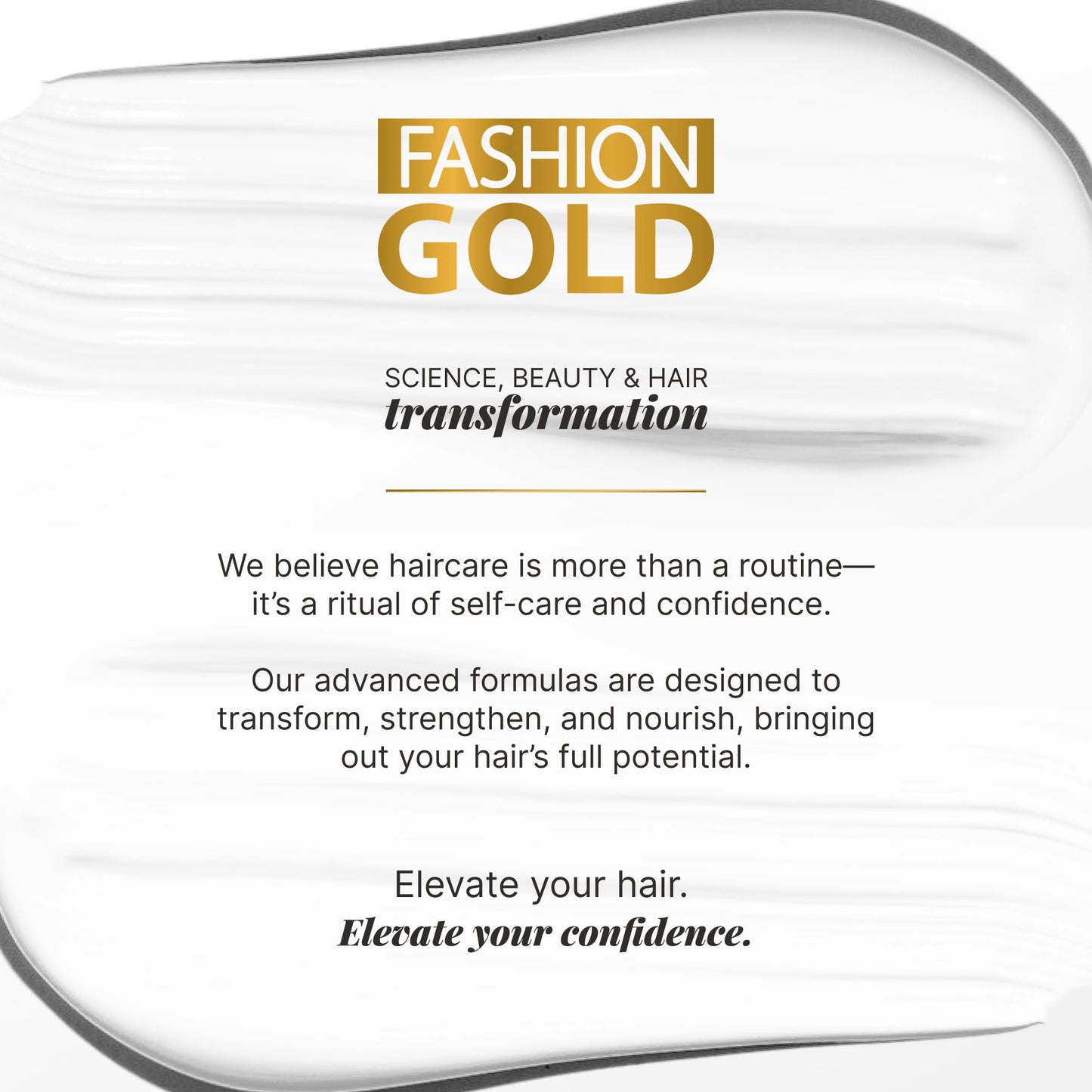 FASHION GOLD Anti-thinning CONDITIONER 300ml / 100Tímetros