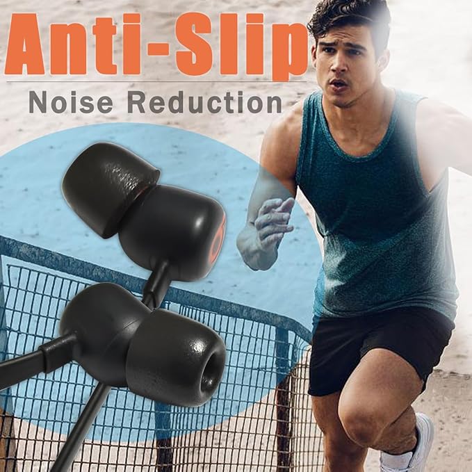 Luckvan Memory Foam Tips Replacement Ear Tips Fit 5mm-7mm Anti-Slip Isolation Noise Replacement Earbuds Tips for in-Ear Earphones with Storage Box