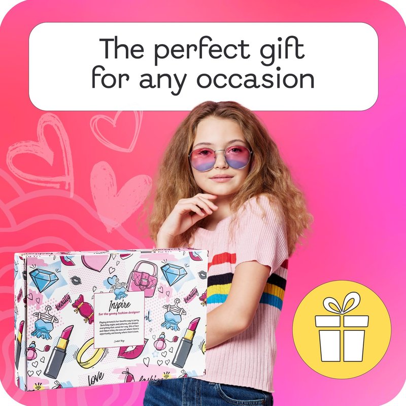Scented Things Mannequin Girls Perfume Gift Set - Fruity Body Spray for Tween & Teen Girls | 3 Fashion-Shaped Bottles
