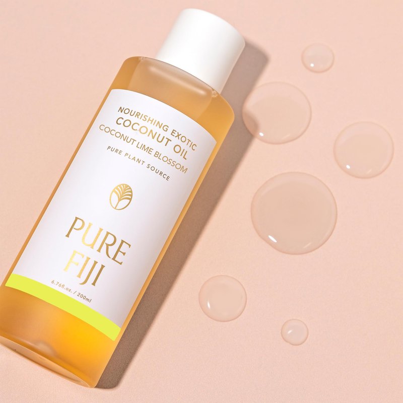 PURE FIJI Nourishing Exotic Coconut Body Oil, Coconut (7.7 fl oz/230ml)