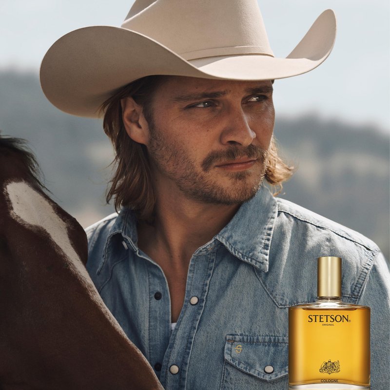 STETSON Original by Scent Beauty - Cologne for Men - Classic, Woody and Masculine Aroma with Fragrance Notes of Citrus, Patchouli, and Tonka Bean - 0.75 Fl Oz