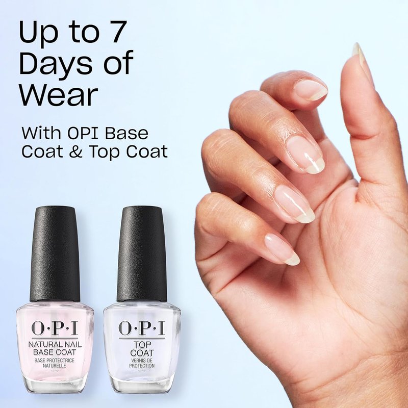 OPI Nail Lacquer - Classic Pink & Purple Nail Polish | Crème, Shimmer & Glitter Finish - 0.5 Fl Oz