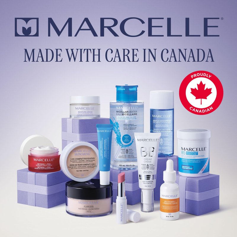 Marcelle Micellar Water, Normal Skin, Makeup Remover, Aloe Vera Extract, Sensitive Skin and Eyes, Oil-Free, Alcohol-Free, Fragrance-Free, Hypoallergenic, Cruelty-Free, 13.5 Fl. Oz.