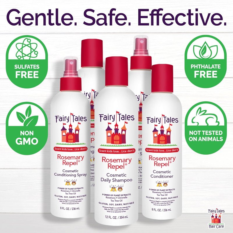 Rosemary Repel Daily Kids Conditioner - Natural Lice Prevention | 32 Fl Oz