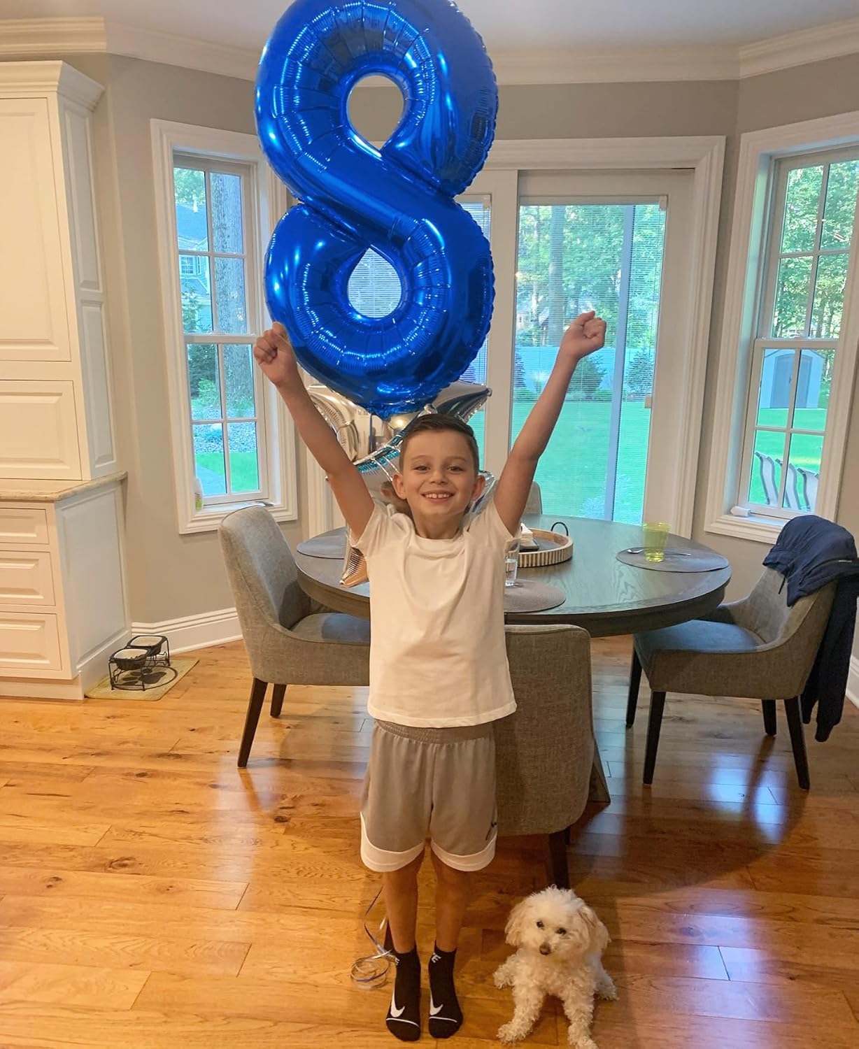 Number 23 Balloon - 40 Inch Navy Blue Birthday Decoration for 23rd Year Celebration