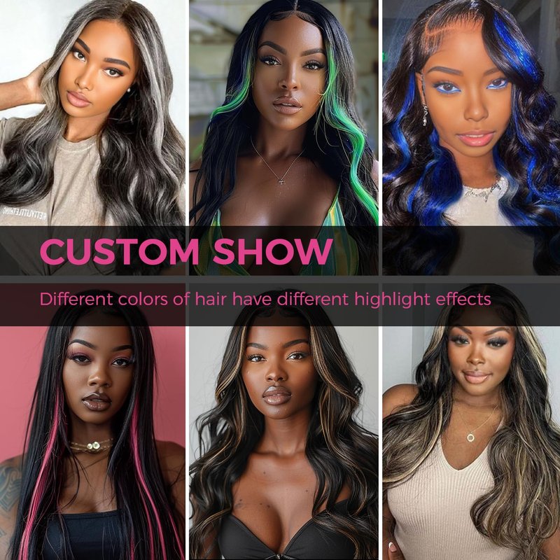 Lashey Seamless Clip in Hair Extensions Human Hair Ombre Balayage Ash Brown Highlighted Honey Blonde with Natural Black Dark Roots Hair Extensions Real Human Hair 43g 4pcs 16 Inch Straight Clip ins