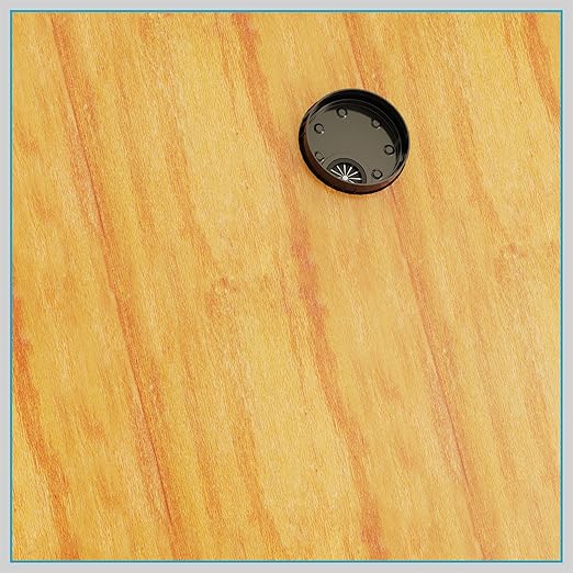 Skweawert 2 Pack Desk Grommet 3-1/8 Inch 80mm, Zinc Alloy Computer Desk Wire Hole Cover, Office Desktop Cord Cable Hole Metal Ring, Black