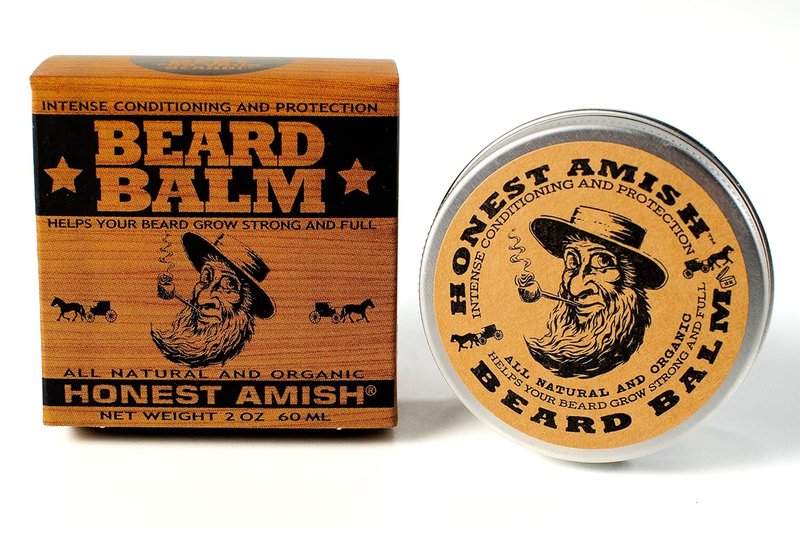 Beard Balm Leave-In Conditioner | Natural & Organic Ingredients - 2 Ounce Tin