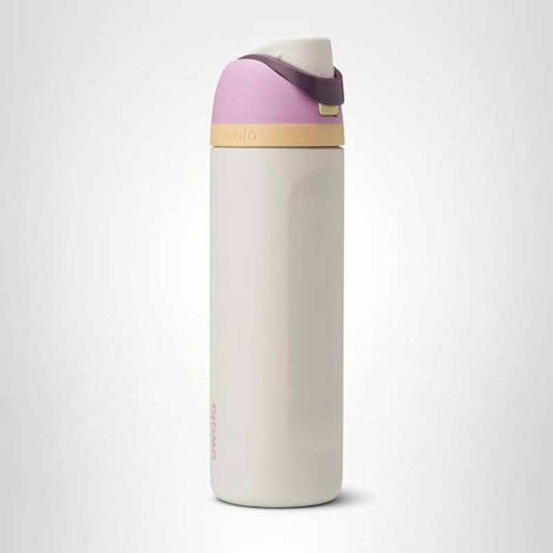 Owala FreeSip Insulated Stainless Steel Water Bottle with Straw, BPA-Free Sports Water Bottle, Great for Travel, 24 Oz, Daybreak
